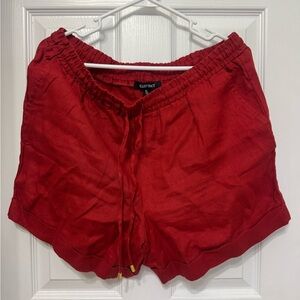 Ellen Tracy Red Women's Athletic Shorts